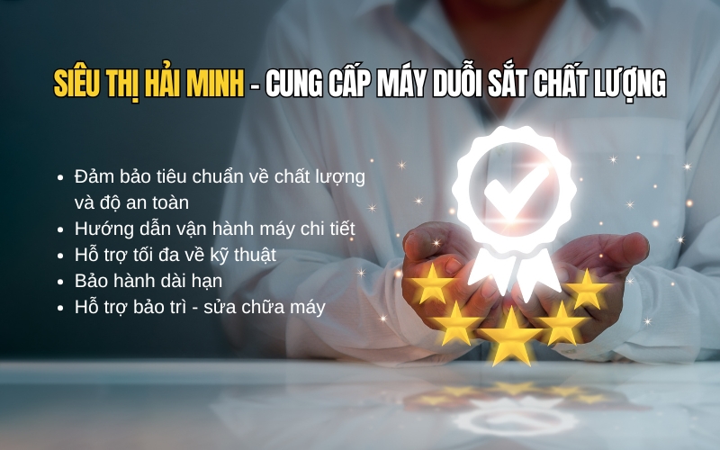 Chất lượng máy duỗi sắt – điều cần quan tâm